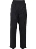 Pangaia logo-print track pants - Black