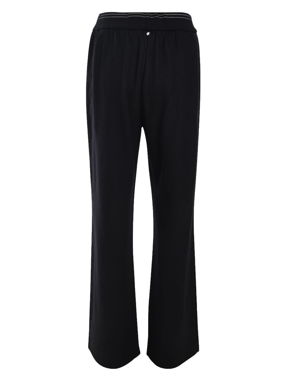 Lorena Antoniazzi virgin wool track pants - Black