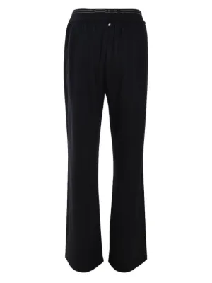 パンツ Lorena Antoniazzi Black Star-Applique Track Trousers Lorena Antoniazzi Pants for Women - Shop on FARFETCH