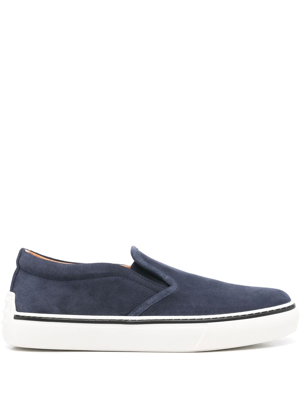 Tod's suede slip-on sneakers - Blue