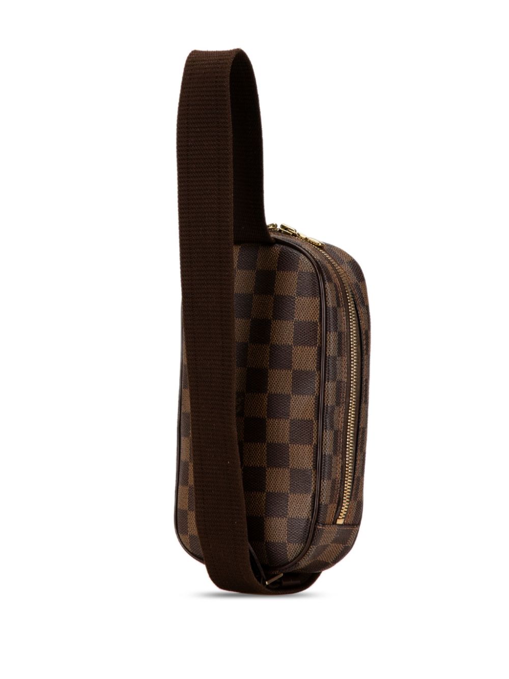 Louis Vuitton Pre-Owned 2004 Damier Ebene Pochette Gange belt bag - Bruin