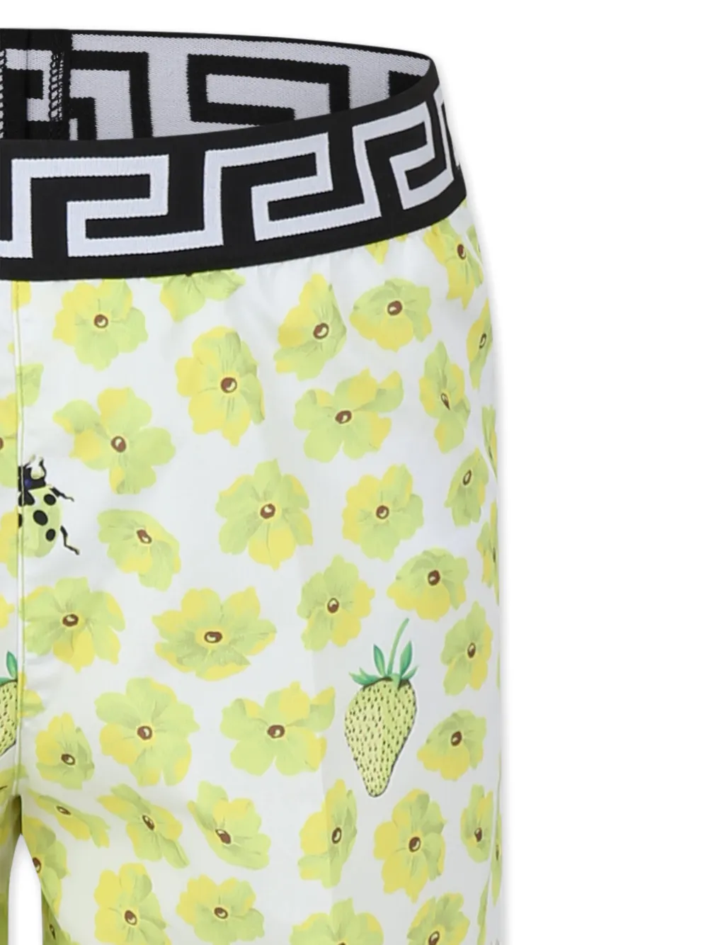 Versace Kids Strawberry Garden zwembroek Wit