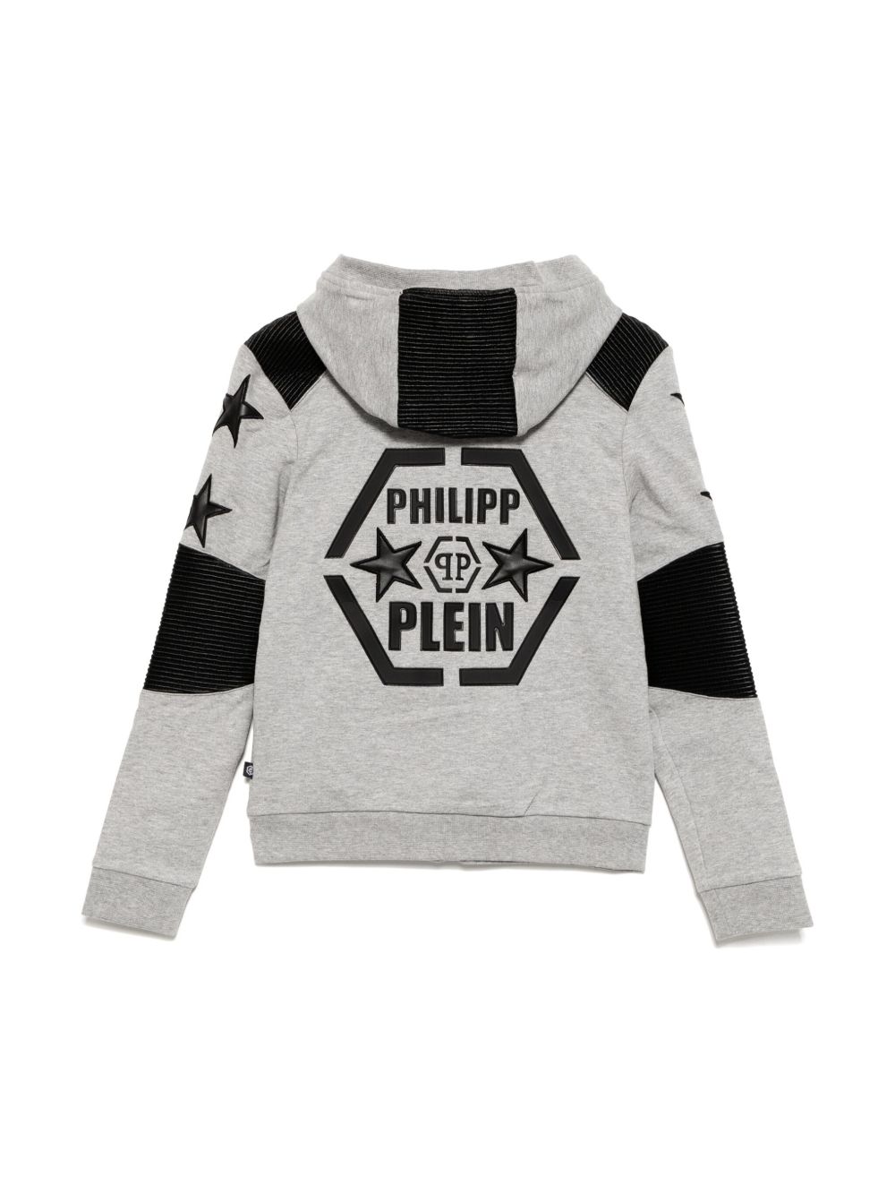 Philipp Plein Junior printed hoodie - Grey