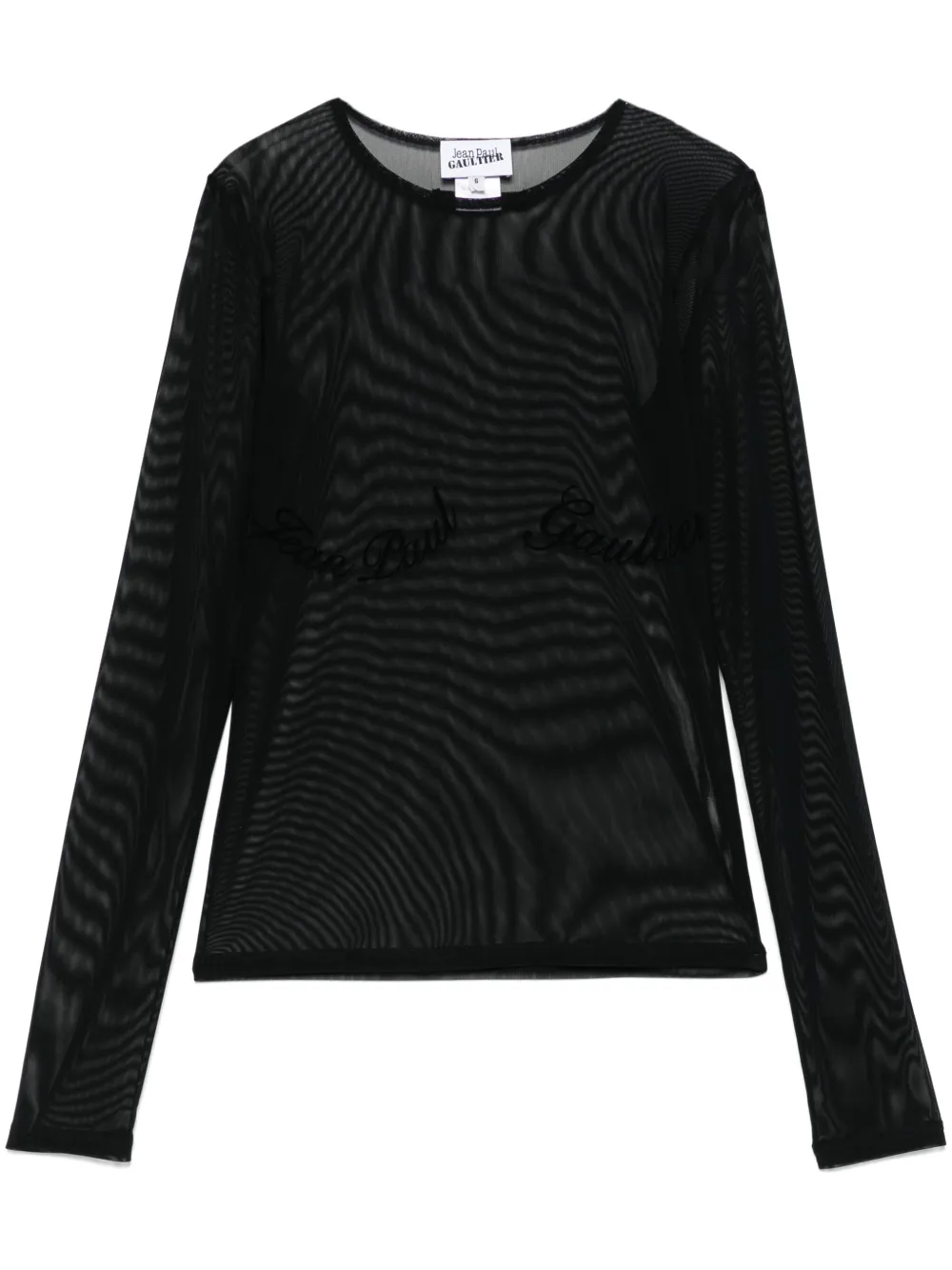 Jean Paul Gaultier ロゴ Tシャツ - ブラック Jean Paul Gaultier ロゴ Tシャツ - ブラック
