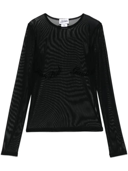 T-shirt à logo floqué - Jean Paul Gaultier - Modalova