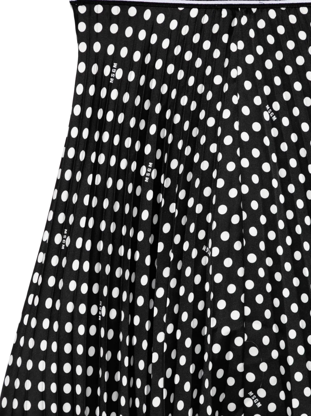 MSGM Kids Rok met stippen Zwart