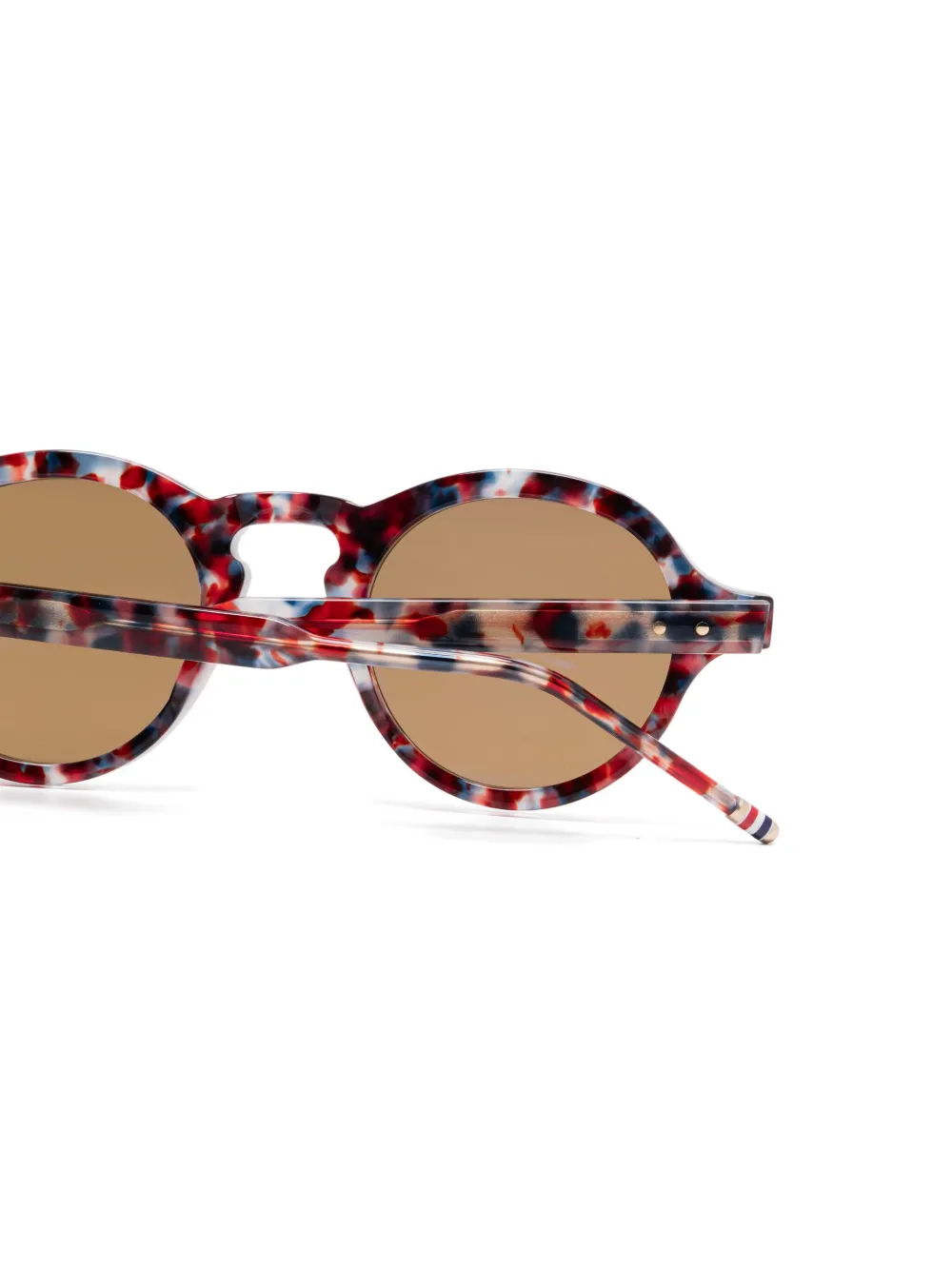 Thom Browne Eyewear UES926A zonnebril met rond montuur Blauw