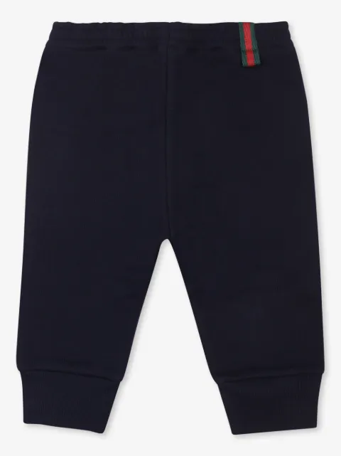Gucci Kids Jogginghose mit Webstreifen