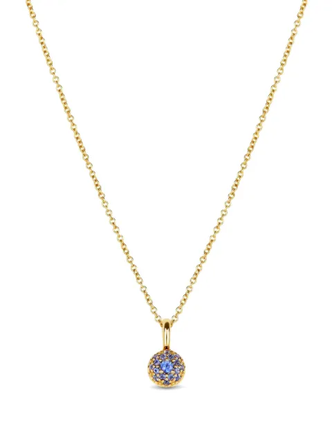 Dinny Hall 9K yellow gold Bon Bon sapphire necklace