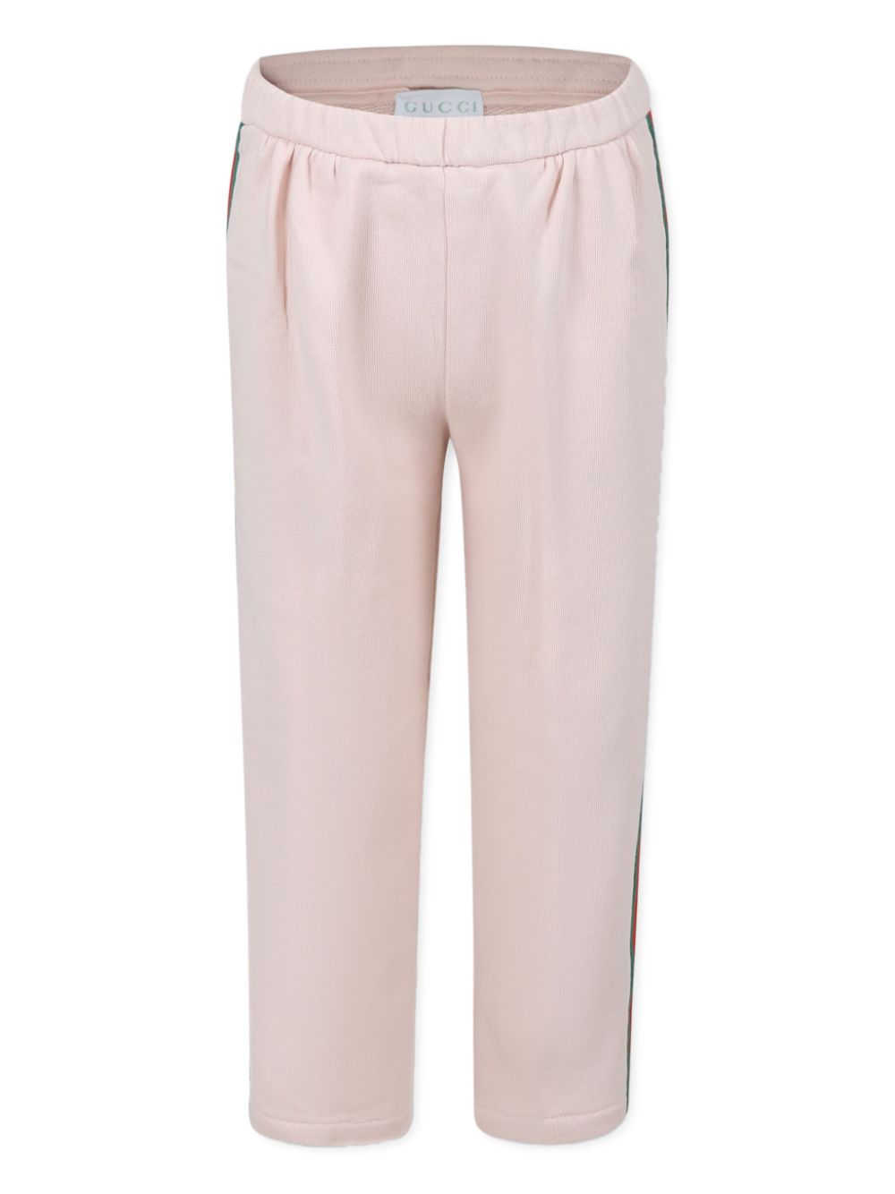 Gucci Kids Web detail track pants Roze