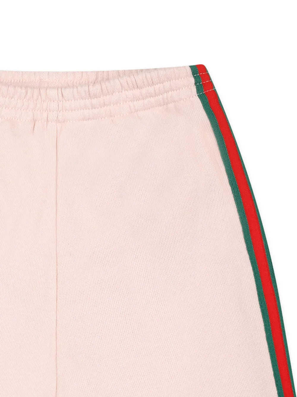 Gucci Kids Trainingsbroek met Web-streep Roze