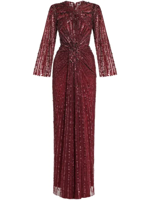 Jenny Packham فستان مزين بترتر