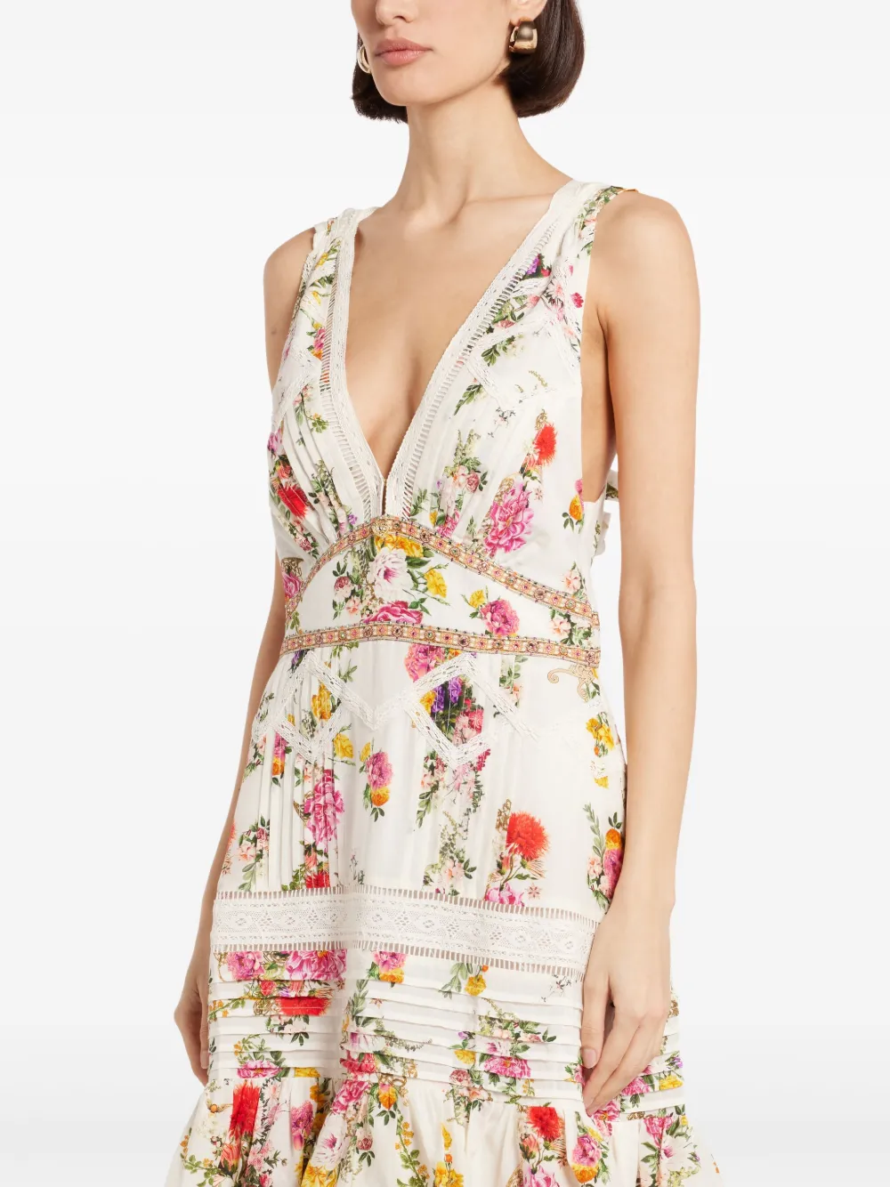 Camilla Abito The Egyptian Rose con ruches | Image 5