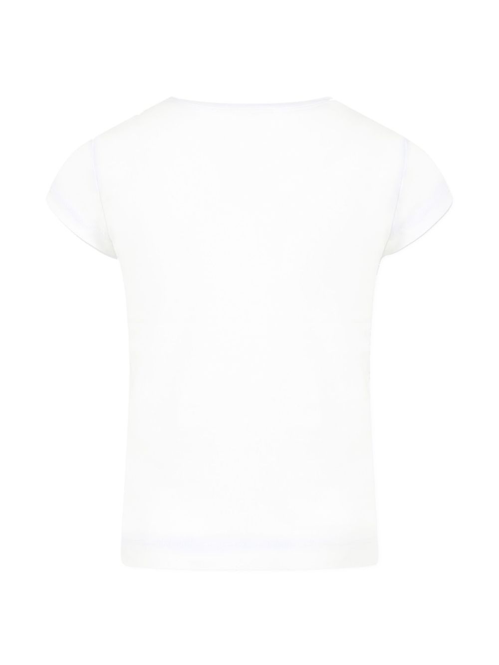 Monnalisa T-shirt met print - Wit