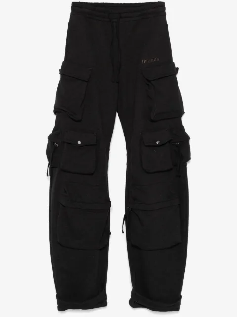 The Attico pantalon de jogging à effet délavé