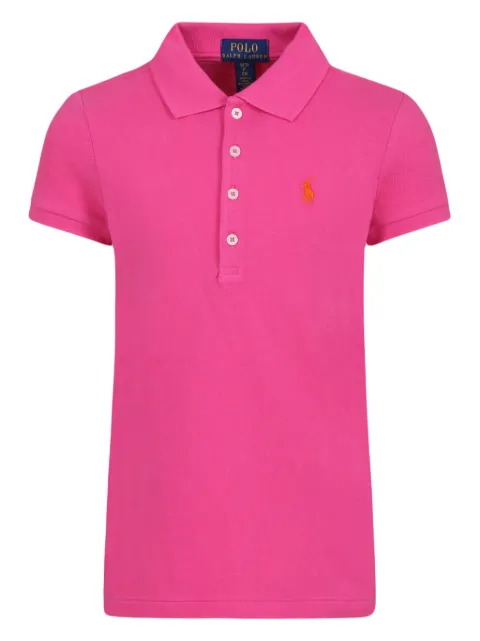POLO RALPH LAUREN KIDS piqué polo shirt