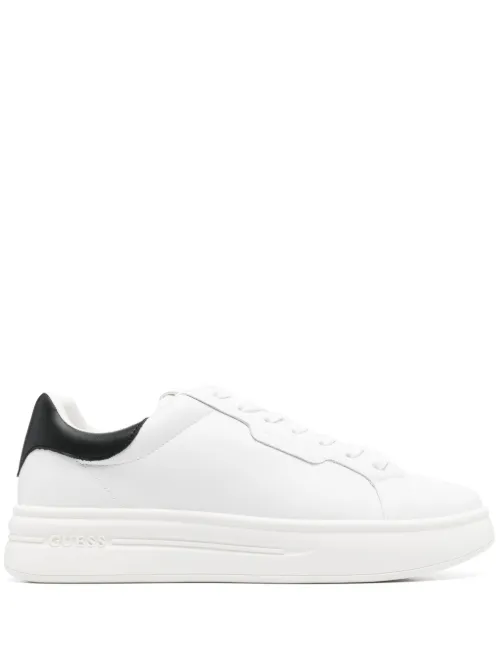 GUESS USA baskets en cuir - Blanc - GUESS USA - Modalova