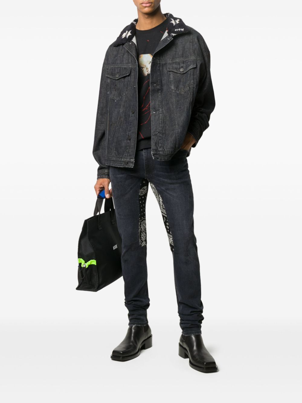 Alchemist denim jacket - Black