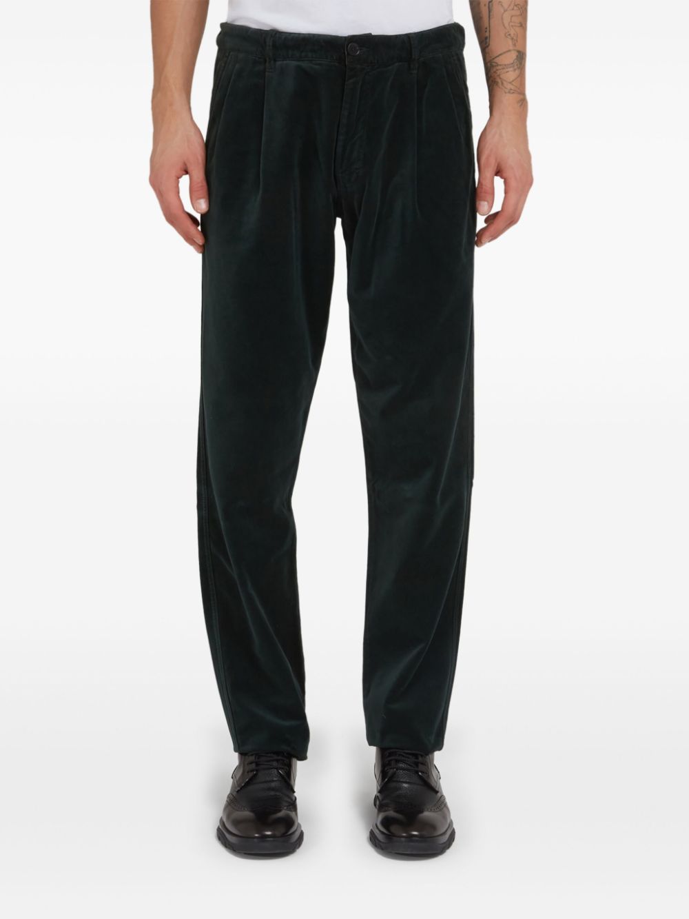 ASPESI cotton trousers - Groen