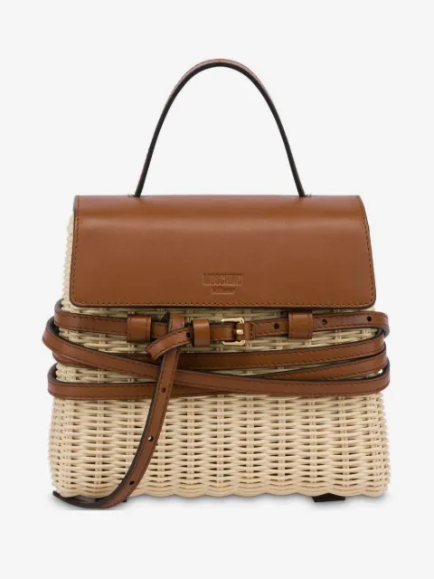 Moschino small Tie Me tote bag