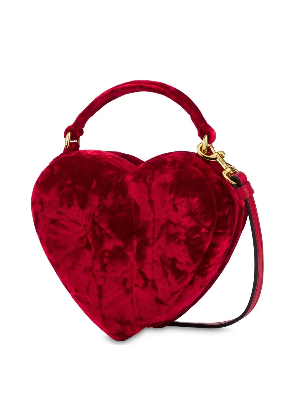 Moschino Love Me schoudertas - Rood