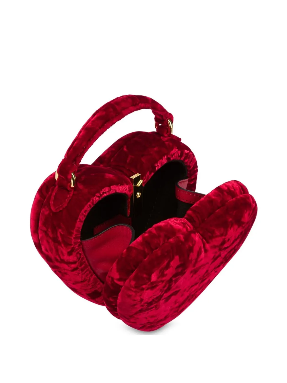 Moschino Love Me schoudertas Rood