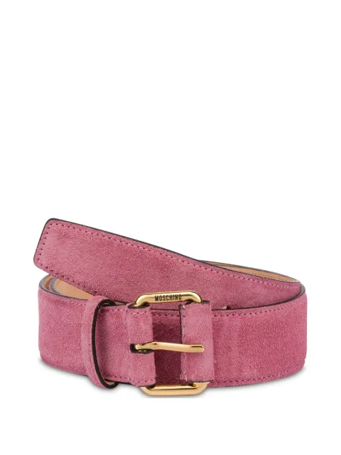 Moschino suede belt