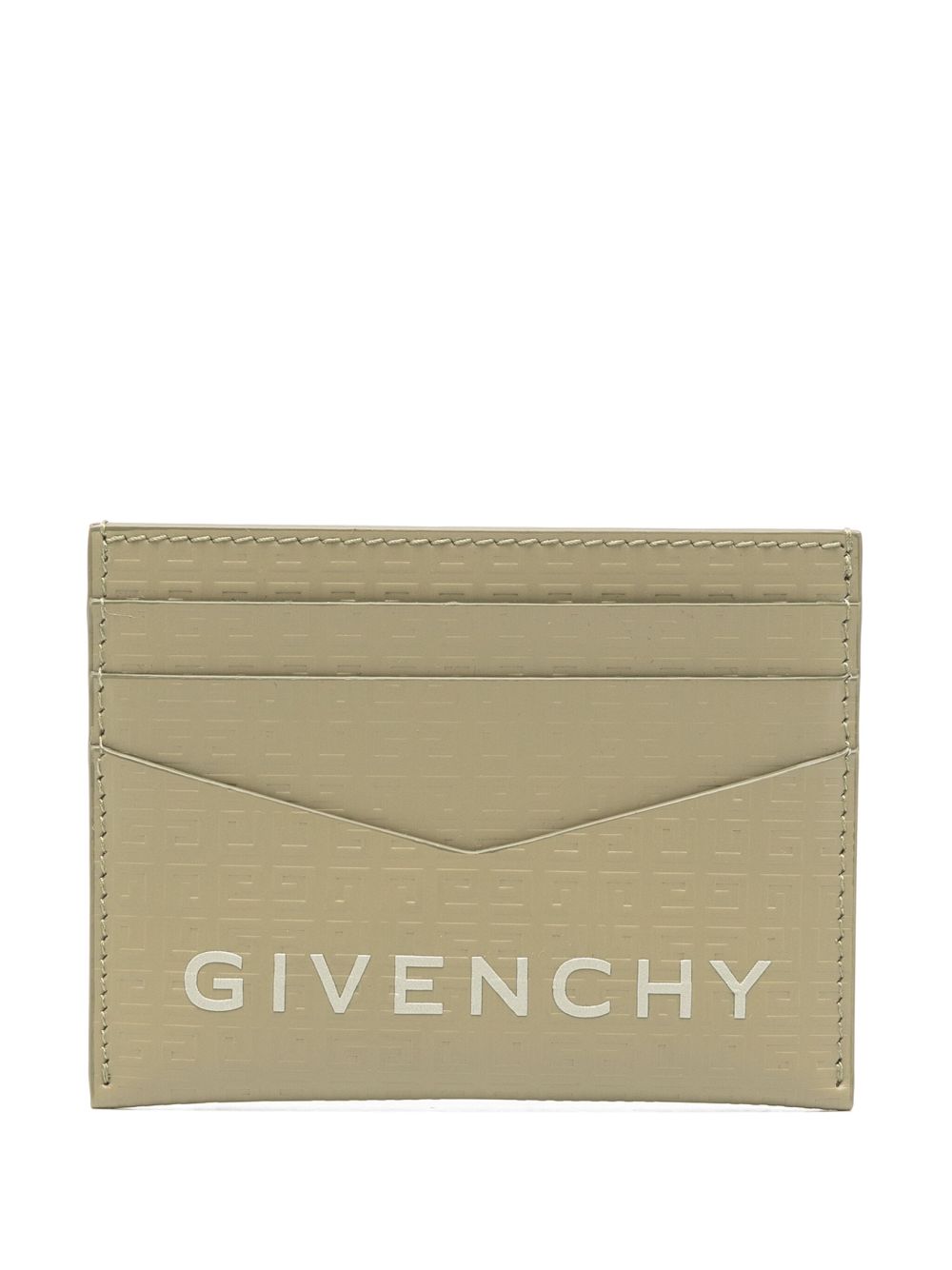 Givenchy 4G leather cardholder - Green