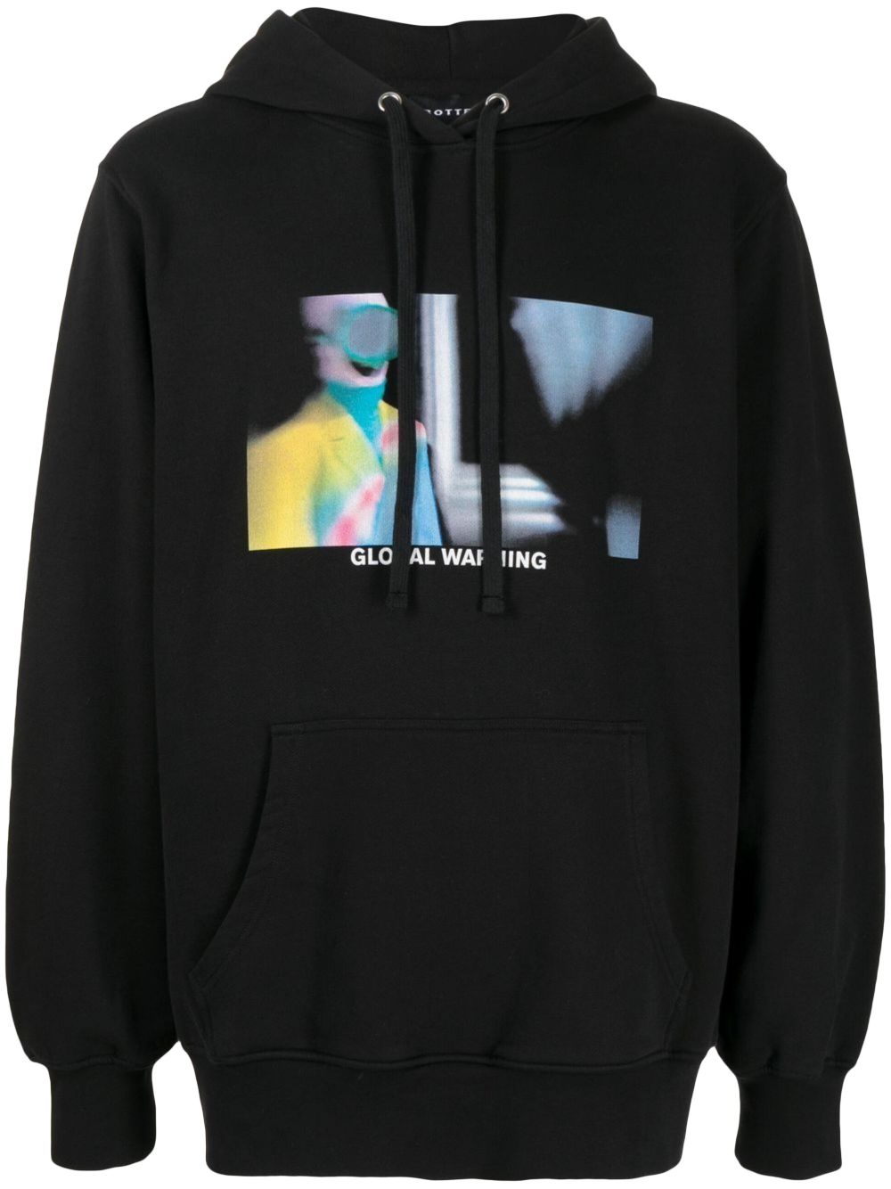 photograph-print hoodie