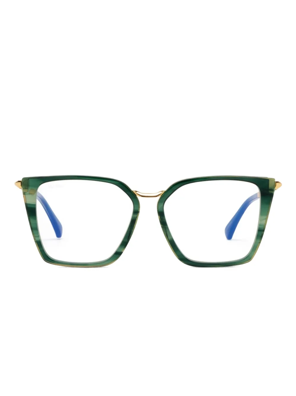 Max Mara Eyewear MM5151 眼鏡フレーム - ゴールドトーン Max Mara Eyewear MM5151 眼鏡フレーム - ゴールドトーン
