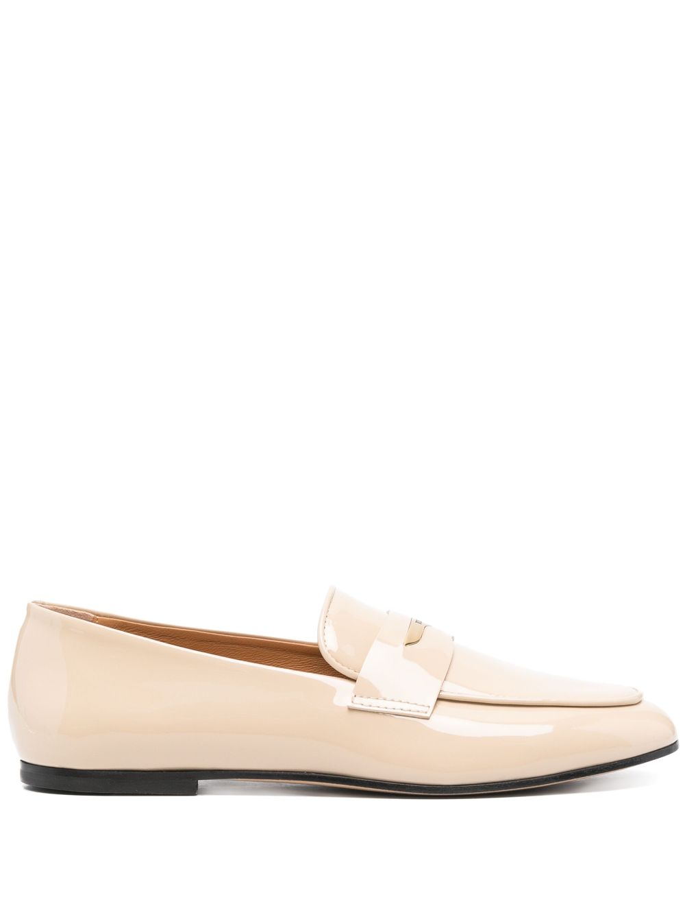 Tod's logo-plaque loafers Neutrals