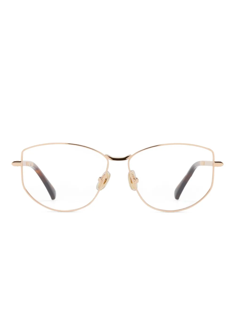 Max Mara Eyewear lunettes de vue à monture papillon | or | Image 1