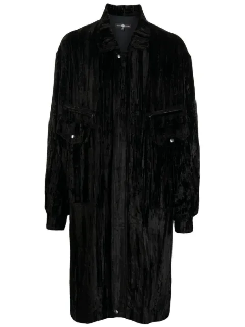 Edward Crutchley velvet coat