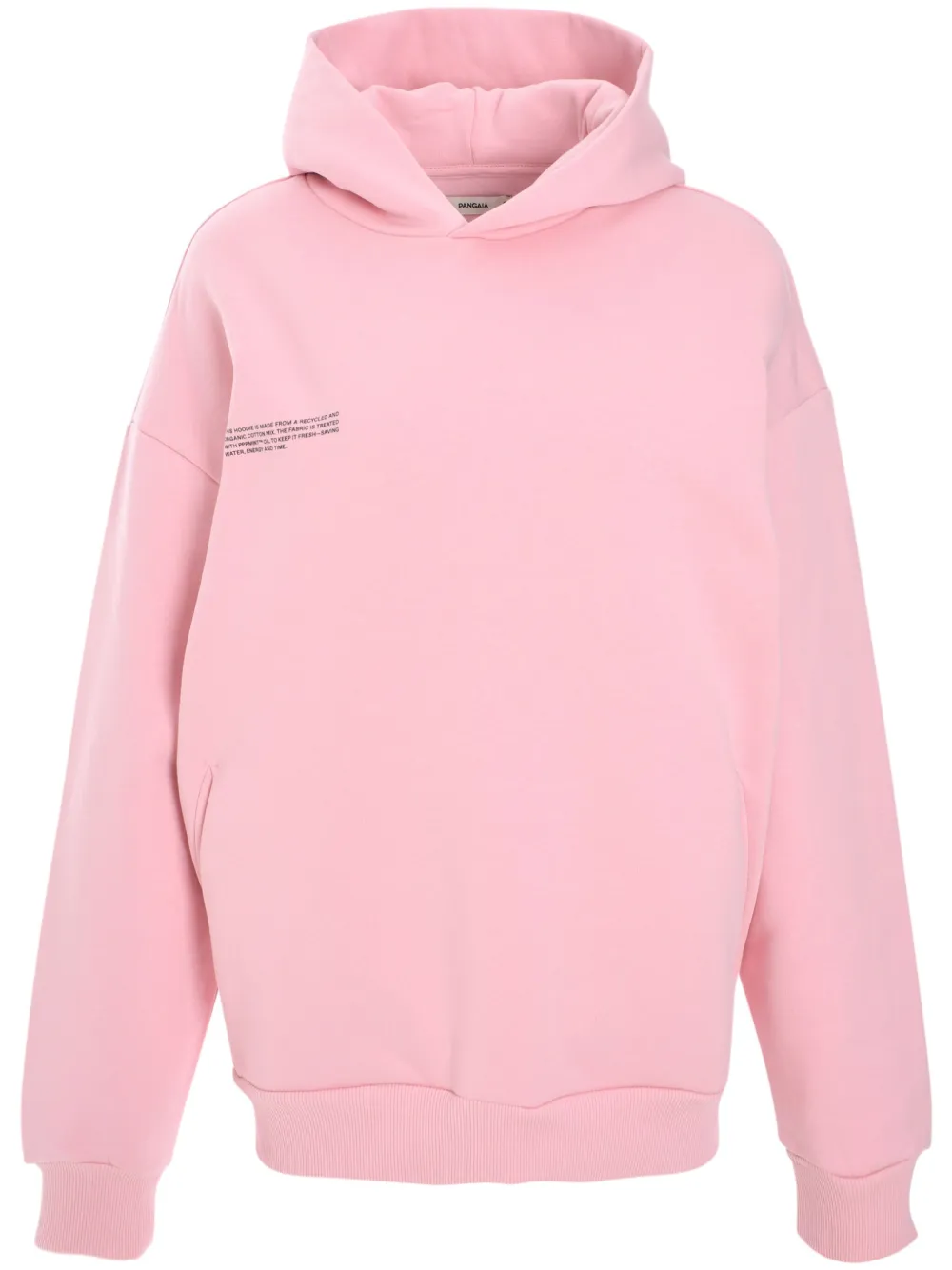 PANGAIA LOGO-PRINT HOODIE