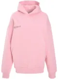 Pangaia logo-print hoodie - Pink