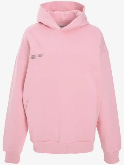 Pangaia logo-print hoodie