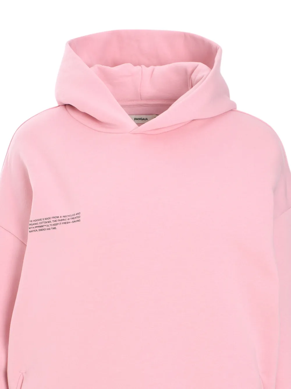 PANGAIA LOGO-PRINT HOODIE