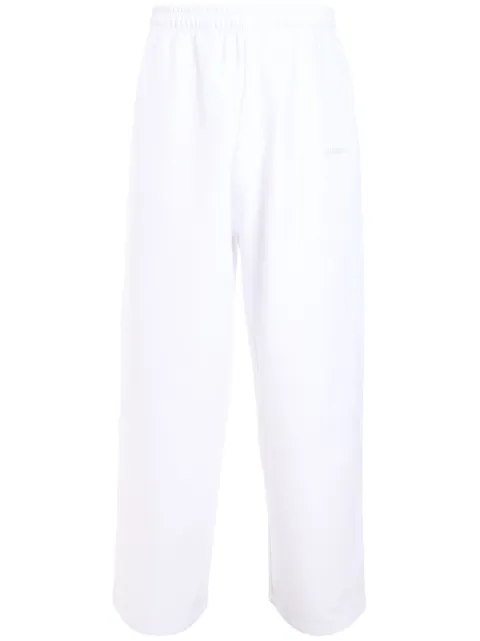 VETEMENTS pants con logo bordado