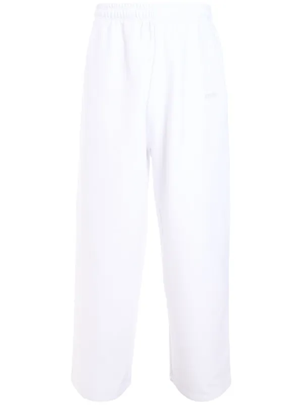VETEMENTS ロゴ スウェットパンツ | ホワイト | FARFETCH JP 