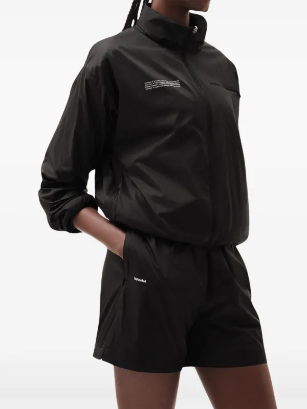 Pangaia Nylon Jacket Black FARFETCH IN