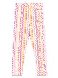 Missoni Kids zigzag-pattern leggings - Pink