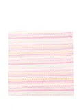 Missoni Kids zigzag-print blanket - White