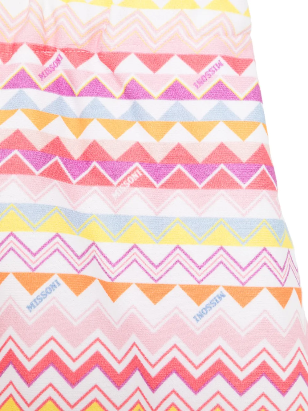 Missoni Kids Rok met zigzag patroon Roze
