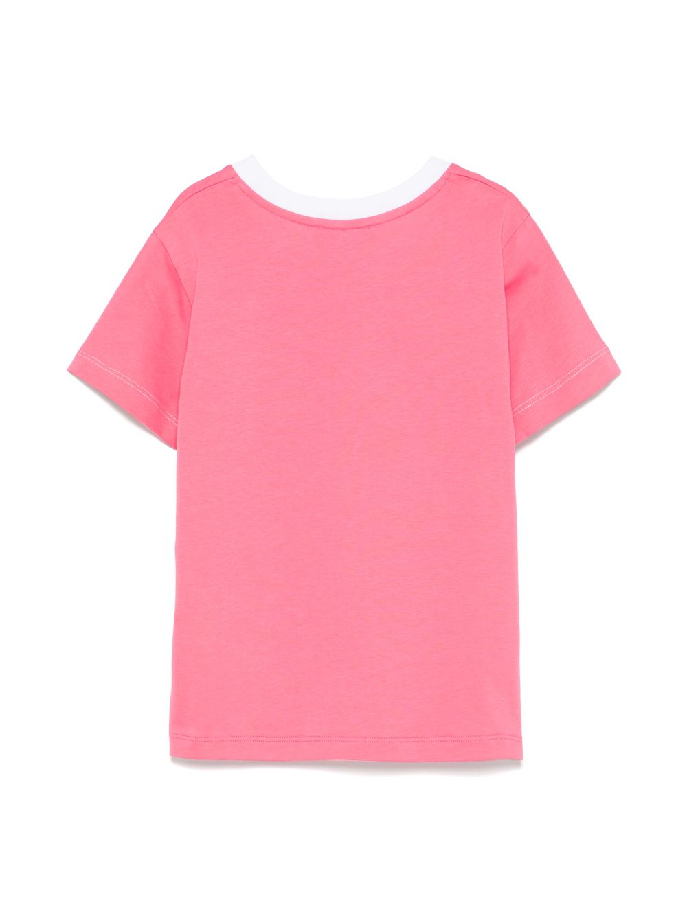 Missoni Kids T-shirt met logoprint - Roze