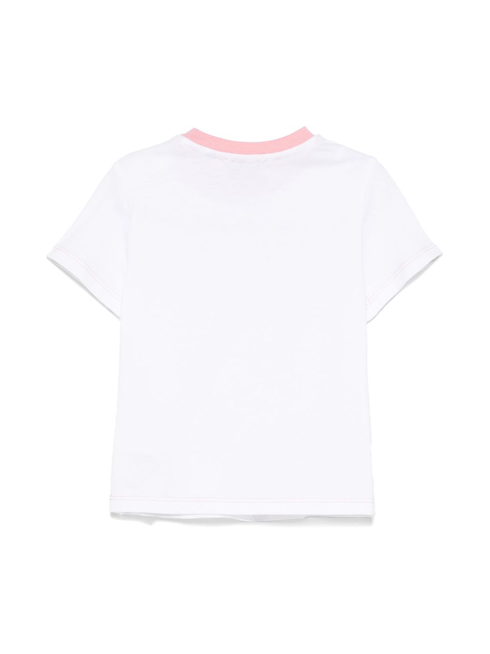 Missoni Kids T-shirt met logoprint - Wit