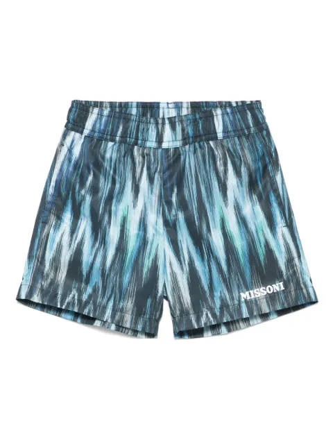 Missoni Kids striped swim shorts  