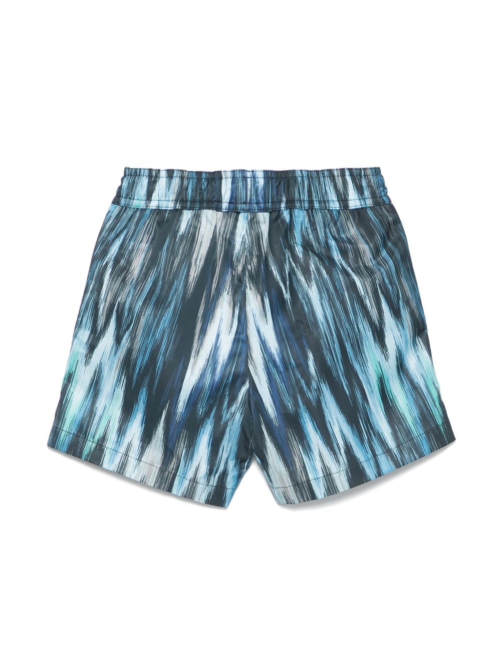 Missoni Kids Gestreepte zwembroek - Blauw