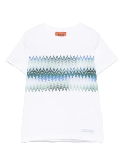 Missoni Kids zigzag-print T-shirt