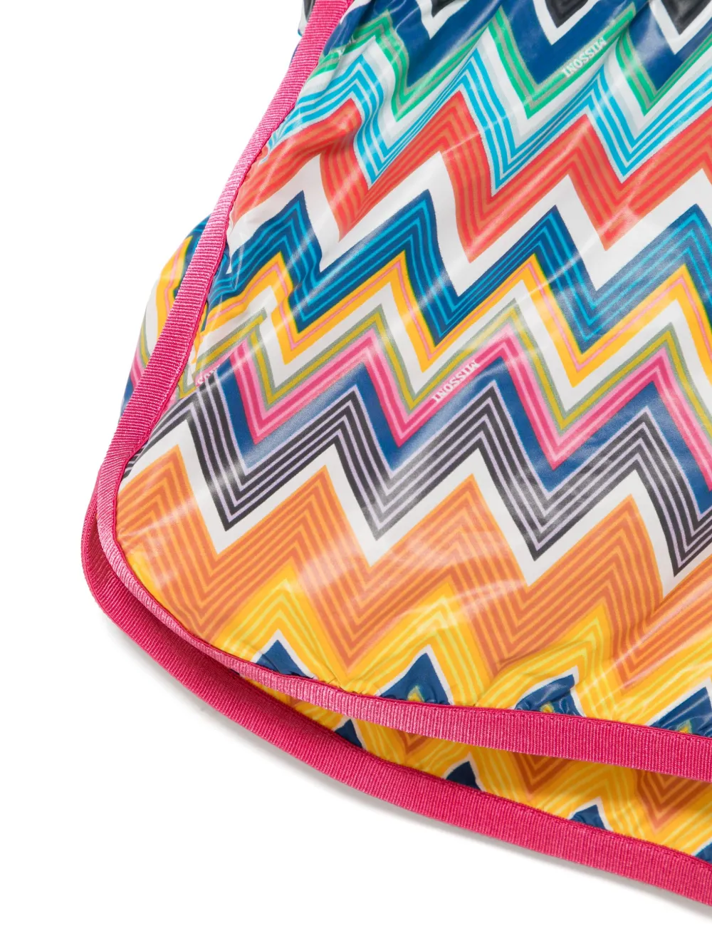 Missoni Kids Shorts met zigzag-patroon Roze