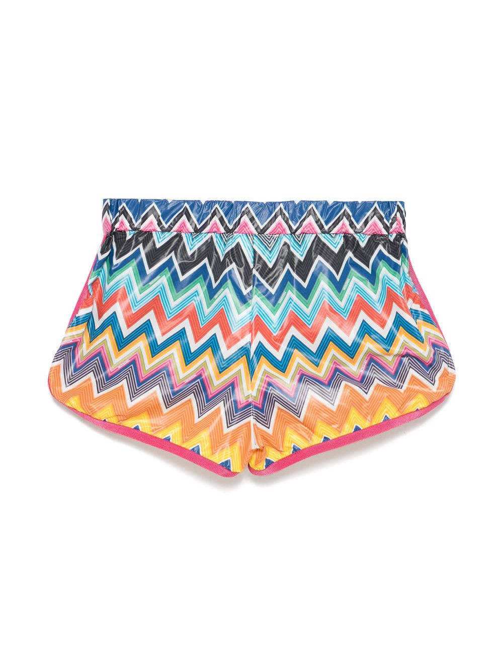 Missoni Kids Shorts met zigzag-patroon - Roze